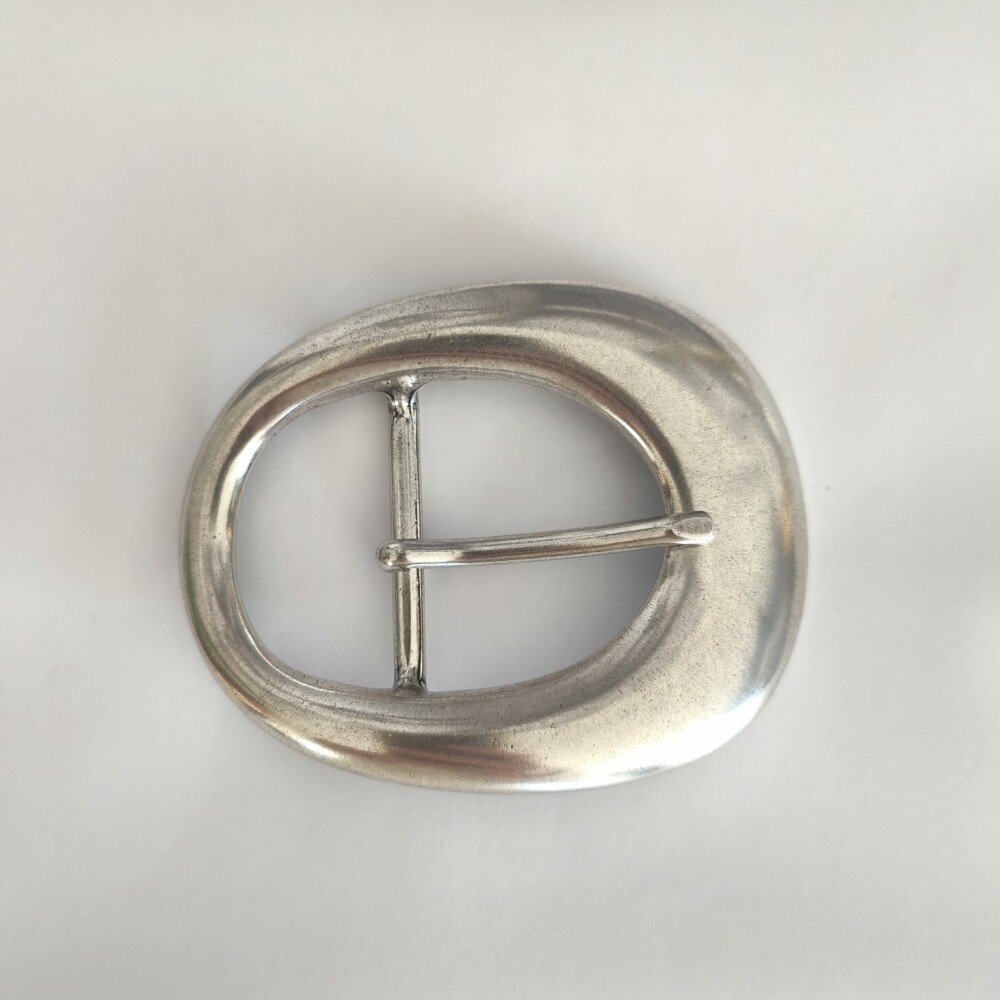 Boucle Carnac argent patiné